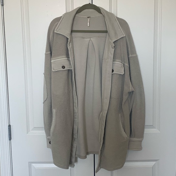 Free People women’s medium “stone” Ruby jacket - Picture 2 of 5